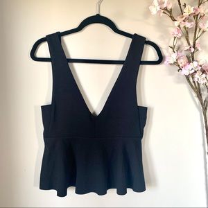 UO / SILENCE & NOISE / PEPLUM TANK TOP
